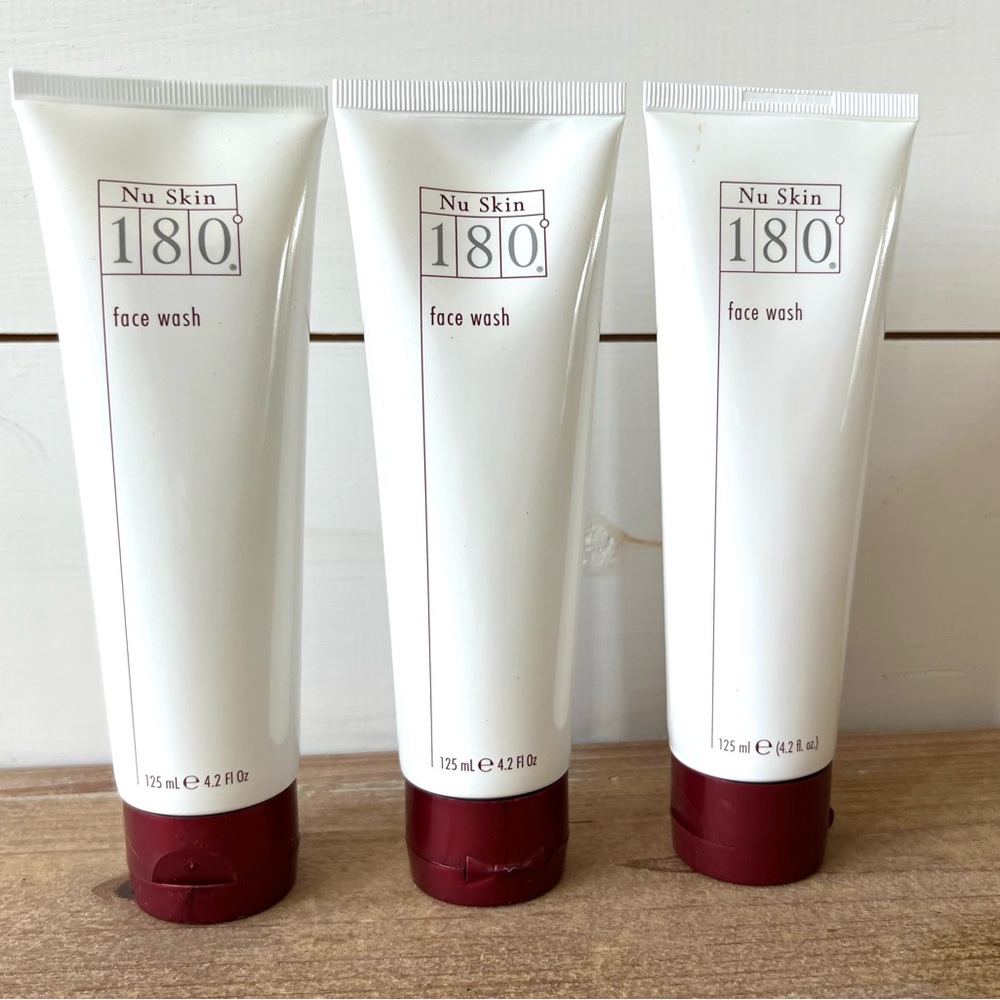 NuSkin 180 face wash- 3 new tubes!